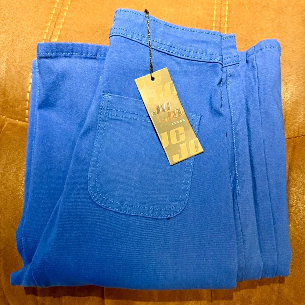 JC - Jeans Royal Blue Stretch Bootcut Pants Women’s Size M NWT - Picture 4 of 9
